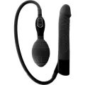Schwarzer aufblasbarer Vibrator von von Seven Creations