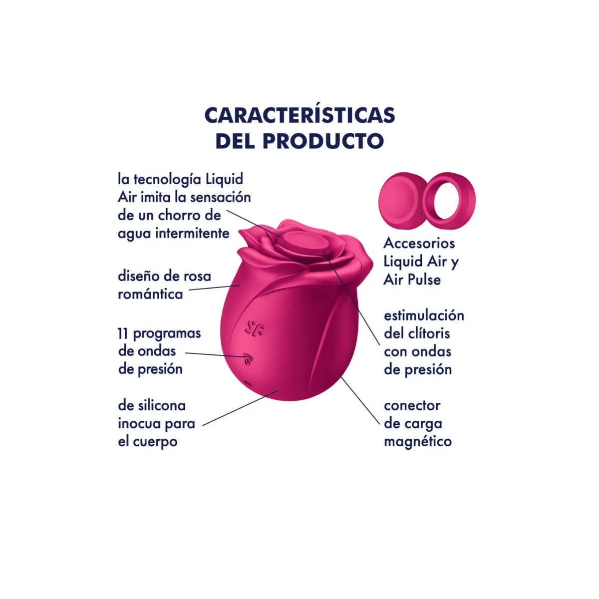 Air Pulse Pro 2 Classic Blossom Vibrator von Satisfyer Air Pulse | Fesselliebe.de