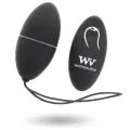 Alsan Egg mit Fernbedienung Schwarz Silikon Schwarz von Womanvibe