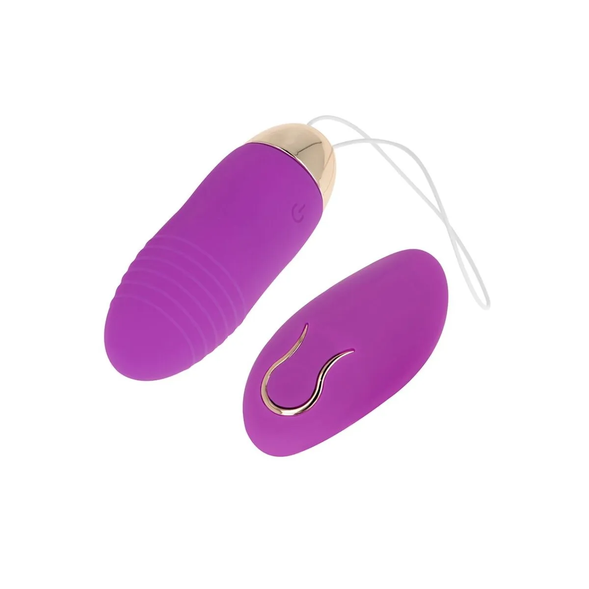 Vibrierendes Ei mit Fernbedienung 10 Geschwindigkeiten Lila von Ohmama Stimulating | Fesselliebe.de