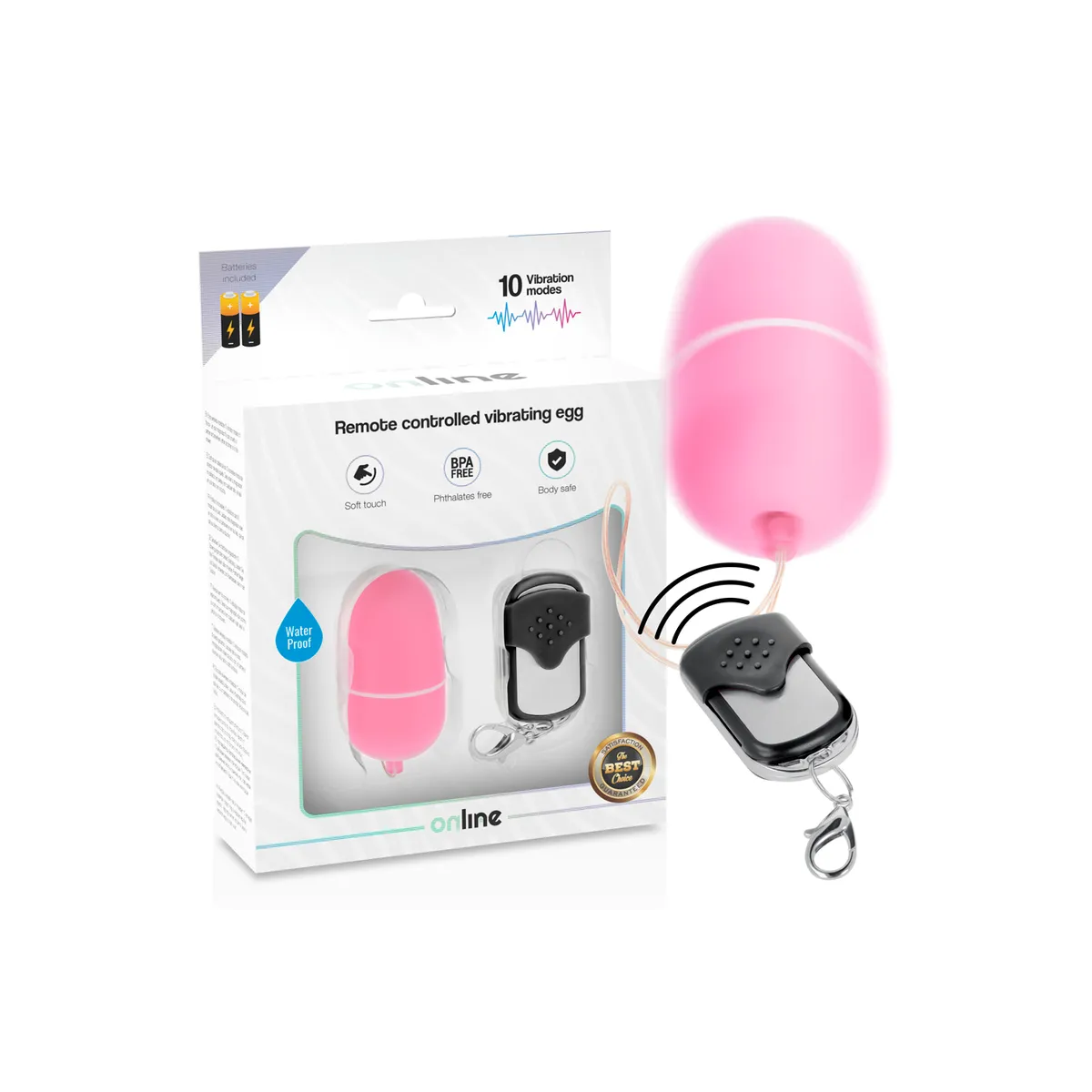 Fernbedienung Vibrierendes Ei M Rosa von Online | Fesselliebe.de