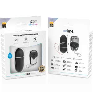 Fernbedienung Vibrierendes Ei L Schwarz von Online