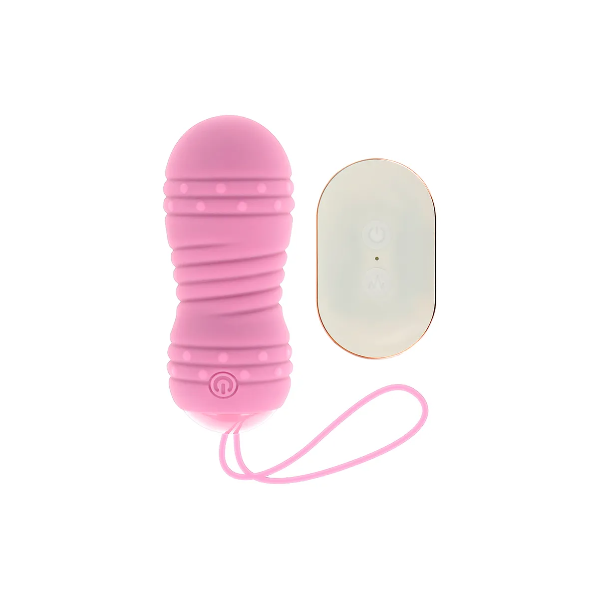 Fernbedienung Ei 7 Modi Drehung Rosa von Ohmama Stimulating | Fesselliebe.de