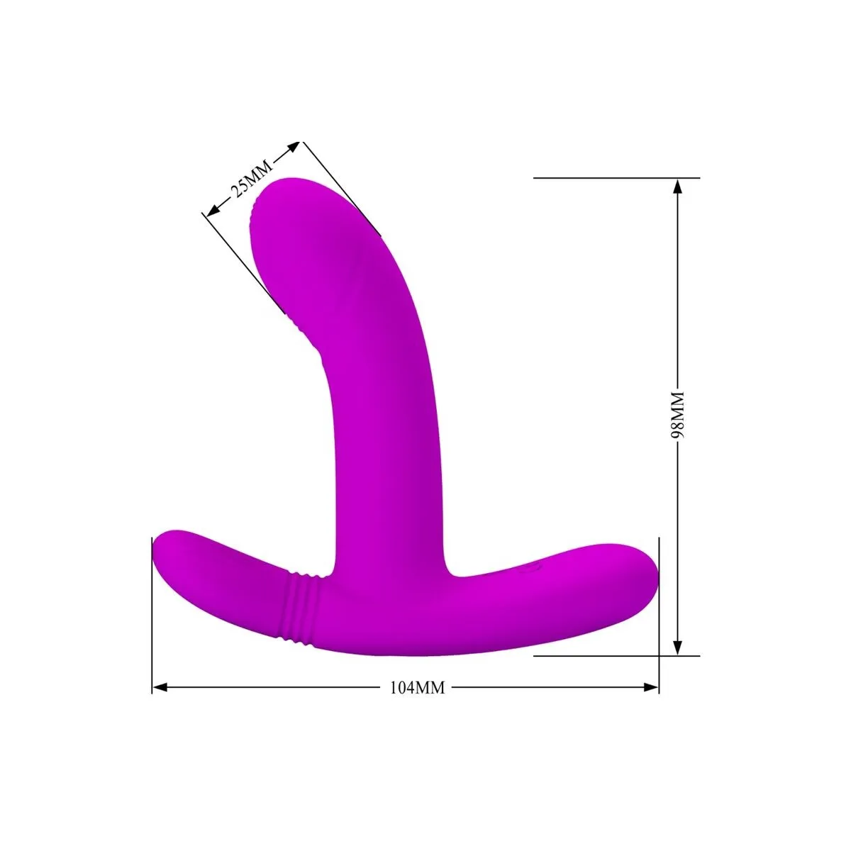 Geri Klitoris Massager Rosa mit Fernbedienung von Pretty Love Flirtation | Fesselliebe.de