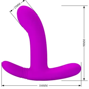 Geri Klitoris Massager Rosa mit Fernbedienung von Pretty Love Flirtation