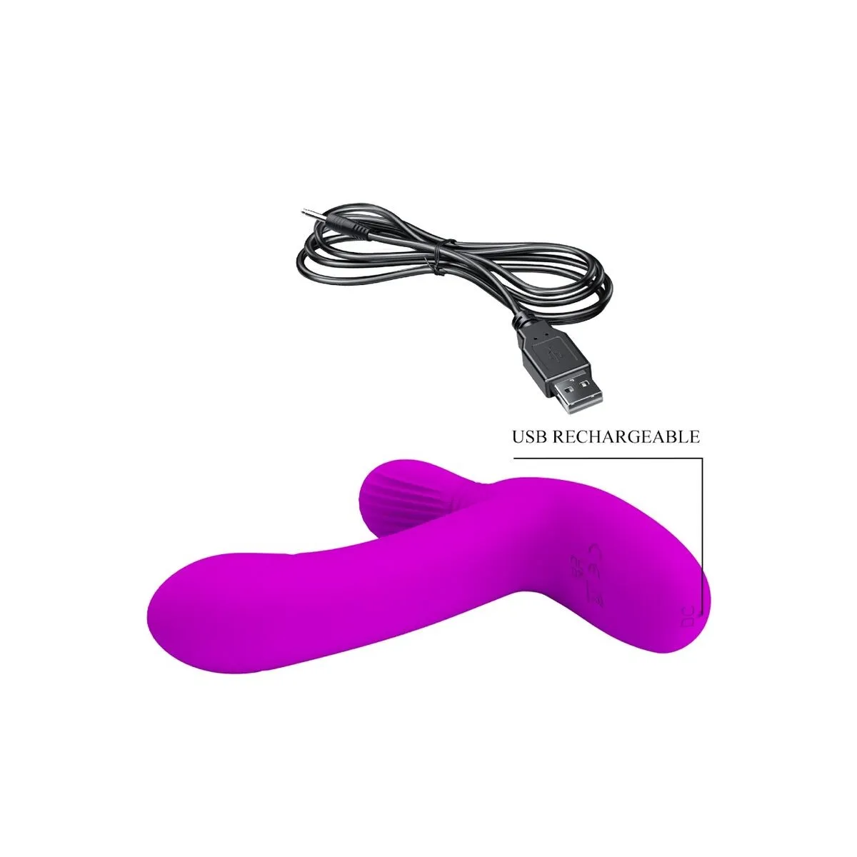 Geri Klitoris Massager Rosa mit Fernbedienung von Pretty Love Flirtation | Fesselliebe.de