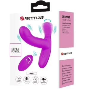Geri Klitoris Massager Rosa mit Fernbedienung von Pretty Love Flirtation