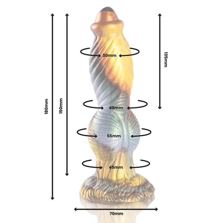 Phoenix Dildo die Wiederauferweckung der Vergnügung wiederaufladbare mit Fernbedienung von Epic | Fesselliebe.de