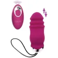 Happiness Sunn Side Up and Down Fuchsia Vibrator mit Fernbedienung von Toyjoy