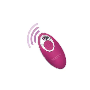 Happiness Sunn Side Up and Down Fuchsia Vibrator mit Fernbedienung von Toyjoy