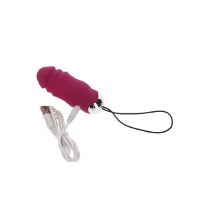 Happiness Sunn Side Up and Down Fuchsia Vibrator mit Fernbedienung von Toyjoy