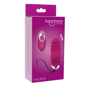 Happiness Sunn Side Up and Down Fuchsia Vibrator mit Fernbedienung von Toyjoy