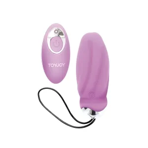 Happiness You Crack Me Up Rosa Vibrator mit Fernbedienung von Toyjoy