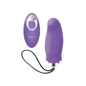 Happiness My Orgasm Eggsplode Lila Vibrator mit Fernbedienung von Toyjoy