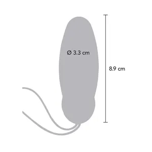 Happiness Im So Eggcited Vibrator mit Fernbedienung Blau von Toyjoy