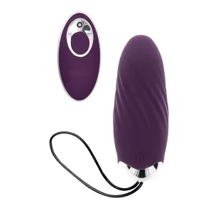 Happiness Knock Knock Eggstavagant Vibrator mit Fernbedienung Lila von Toyjoy