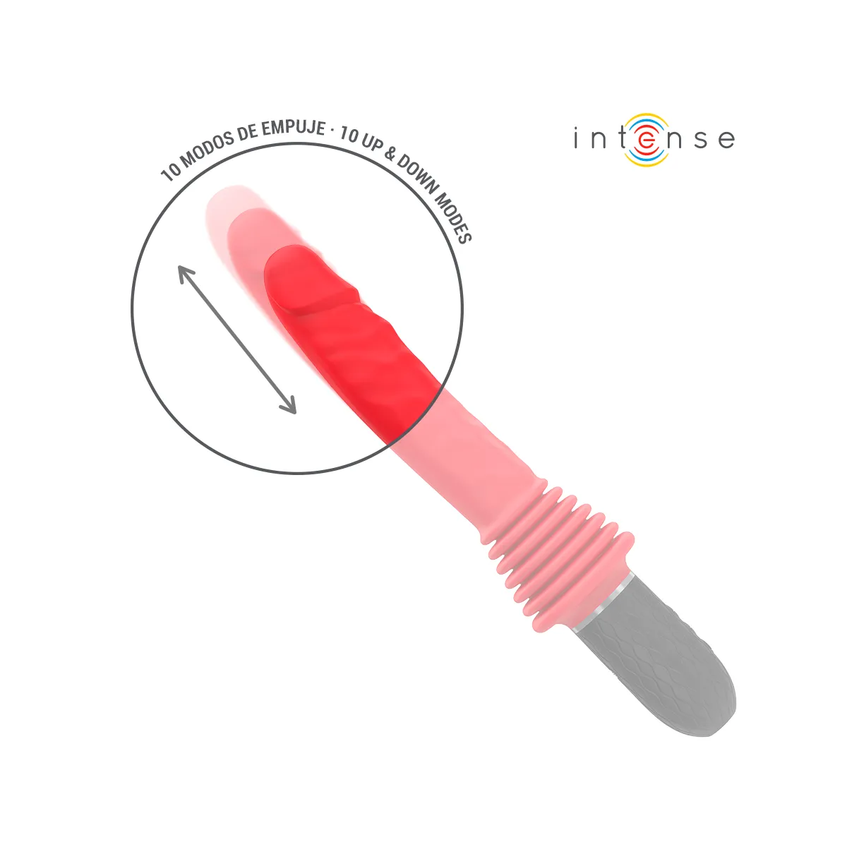 Cynthia mit Fernbedienungs-Stossvibrator mit Wärmefunktion von Intense Fun | Fesselliebe.de