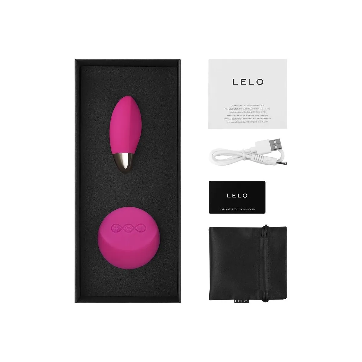 Lyla 2 Insignia Design Edition Cerise Massager-Ei von Lelo | Fesselliebe.de