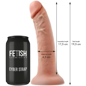 Harness mit Fernbedienung Dildo Watchme M Technologie von Cyber Strap