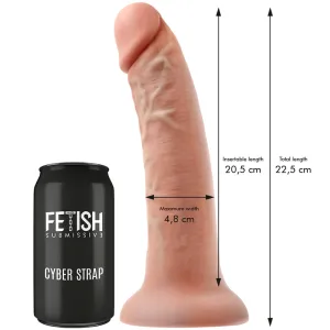 Harness mit Fernbedienung Dildo Watchme L-Technologie von Cyber Strap