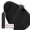 Gurt mit Dildo- und Bullet-Fernbedienungs-Uhrentechnologie von Fetish Submissive