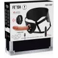 Gurt mit Dildo- und Bullet-Fernbedienungs-Uhrentechnologie von Fetish Submissive