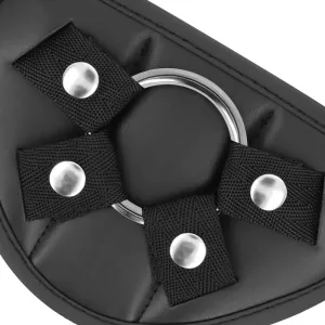 Harness mit Dildo- und Bullet-Fernbedienungs-Watchme-M-Technologie von Fetish Submissive