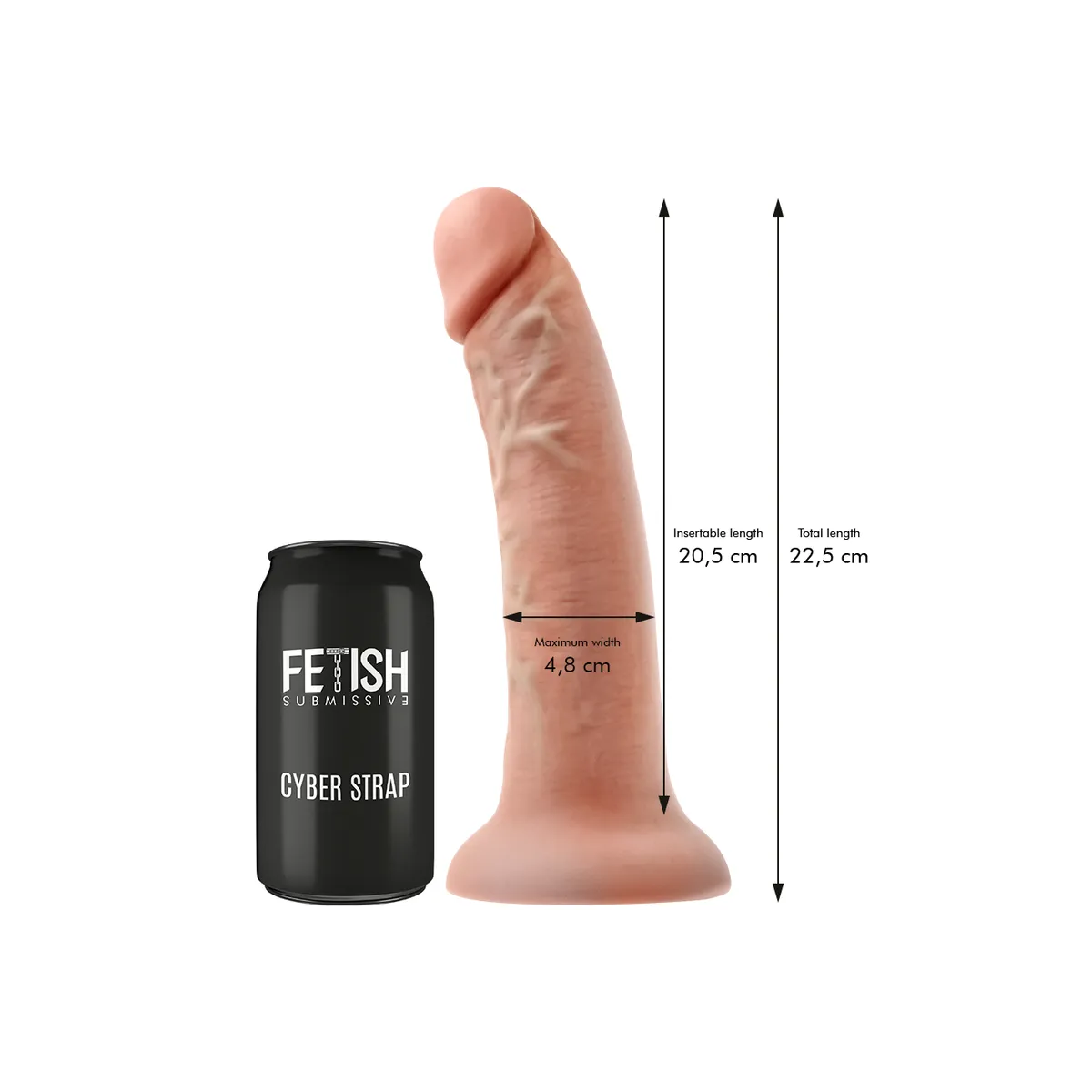 Harness mit Dildo- und Bullet-Fernbedienungs-Watchme-L-Technologie von Fetish Submissive | Fesselliebe.de