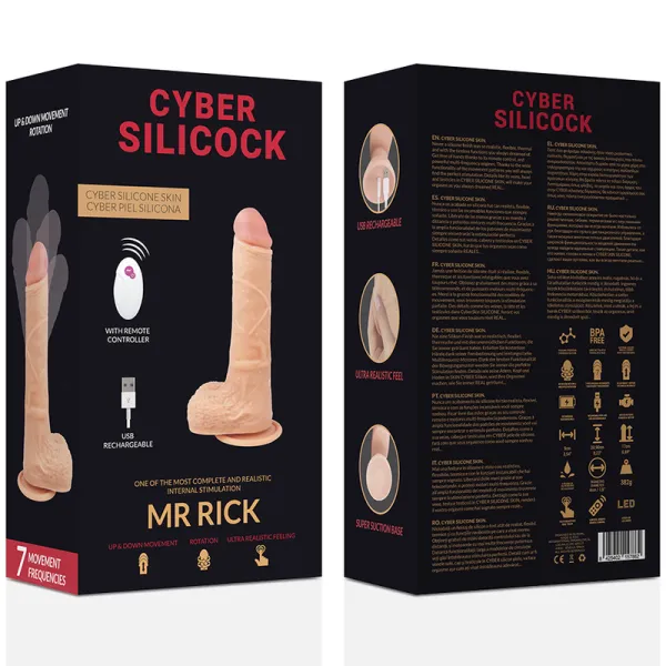Fernbedienung Realistisch Mr Rick 20,9 cm -O- 4 cm von Cyber Silicock | Fesselliebe.de