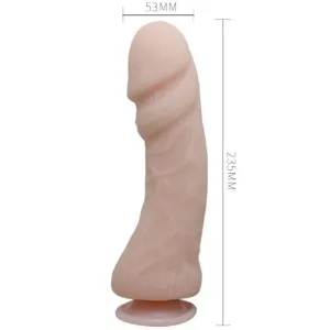 der Grosse Penisdildo mit natürlicher Vibration 23,5 cm von Baile
