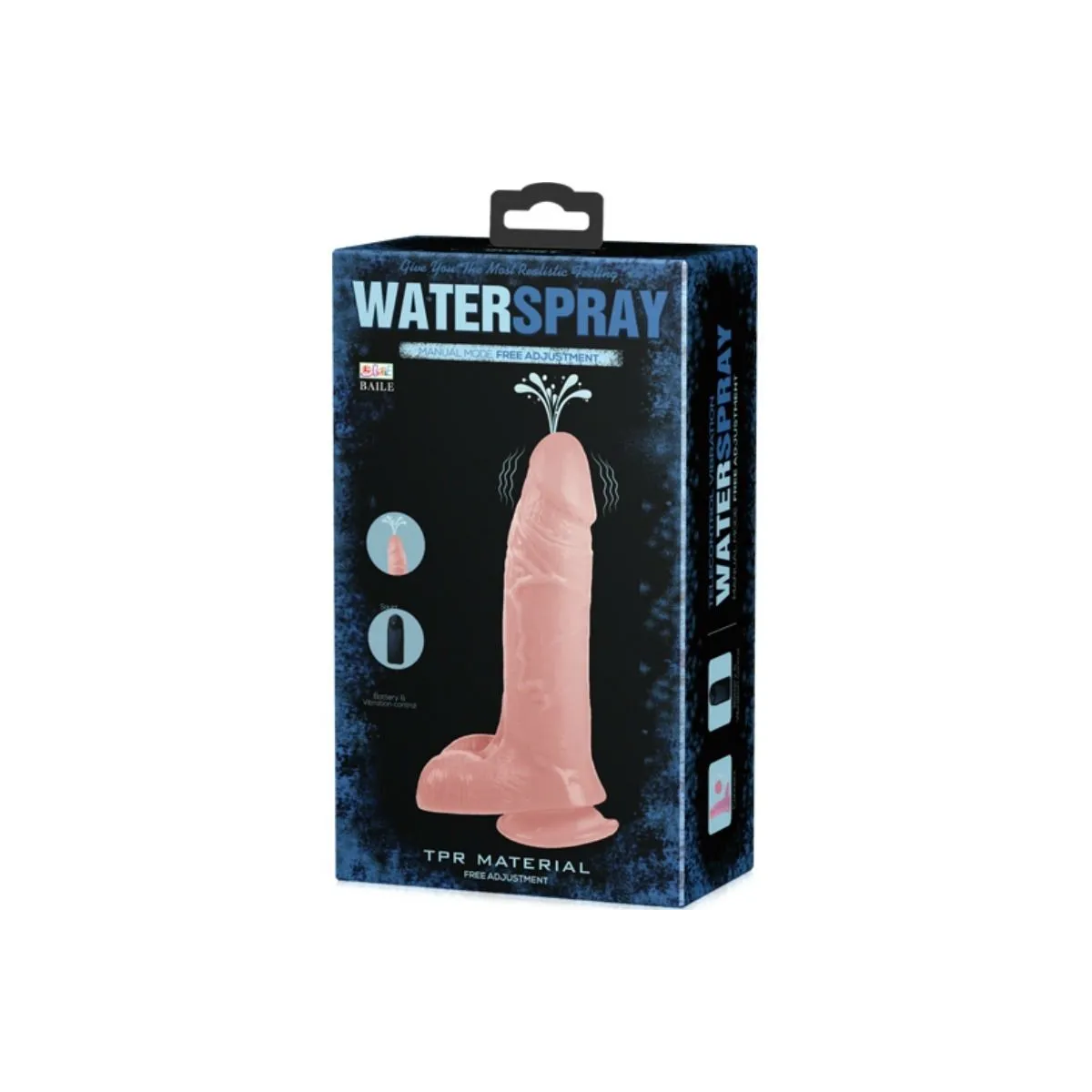 Waterspray Vibrations und Ejakulationsfunktions Penis von Baile | Fesselliebe.de