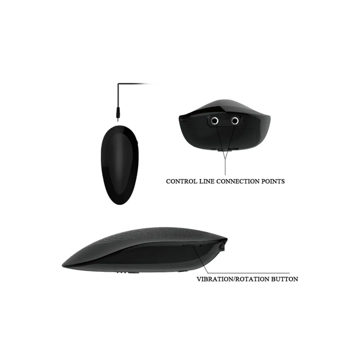 Oliver Realistischer Vibrator mit Rotationsfunktion von Baile | Fesselliebe.de