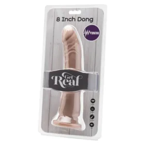 Dong 20,5 cm Vibrierende Haut von Get Real