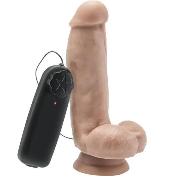 Dildo 12 cm mit Kugeln Vibrator Haut von Get Real | Fesselliebe.de