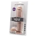 Dildo 25,5 cm mit Kugeln Vibrator Haut von Get Real