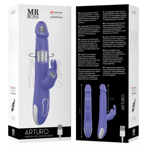 Arturo Vibrator & Rotator Kompatibel mit Watchme Wireless Technology von Mr, Boss