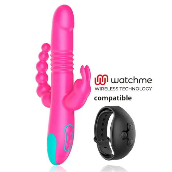 Donald Dreifache Stimulation: Anal, G-Spot & Klitorale Watchme Wireless-Technologie Kompatibel von Happy Loky | Fesselliebe.de