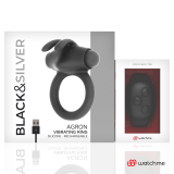 Agron Cockring-Uhr mit Fernbedienung von Black&Silver | Fesselliebe.de