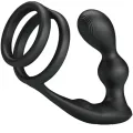 Marshall Penisring mit Vibratorischem Analplug mit Fernbedienung von Pretty Love Male