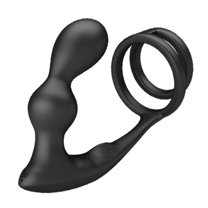 Marshall Penisring mit Vibratorischem Analplug mit Fernbedienung von Pretty Love Male | Fesselliebe.de