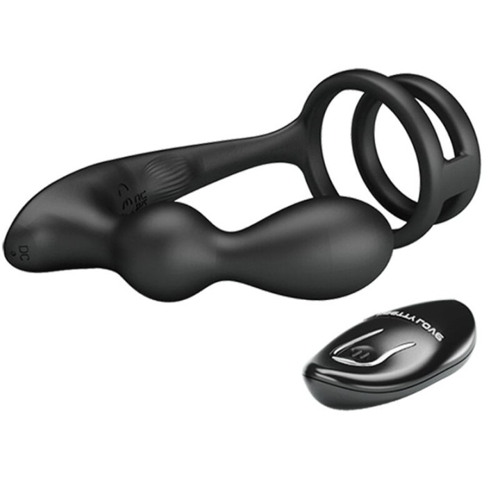 Marshall Penisring mit Vibratorischem Analplug mit Fernbedienung von Pretty Love Male | Fesselliebe.de
