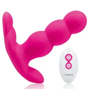 Pearl Anal Vibrator mit Fernbedienung Schwarz von Nalone