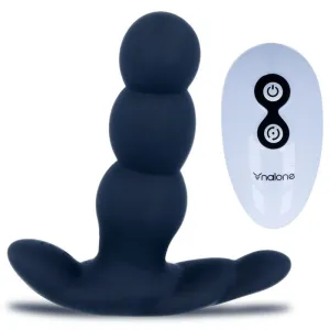 Pearl Anal Vibrator mit Fernbedienung Schwarz von Nalone