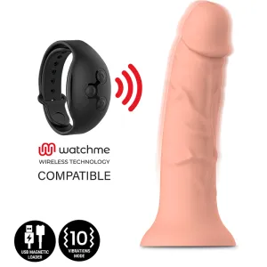 Asher Original Dildo M - Vibrator Kompatibel mit Watchme Wireless Technology von Mythology Fantasy Dildo
