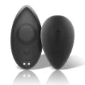 Preston wiederaufladbarer Silikon-Vibrator-Pantie Schwarz von Black&Silver