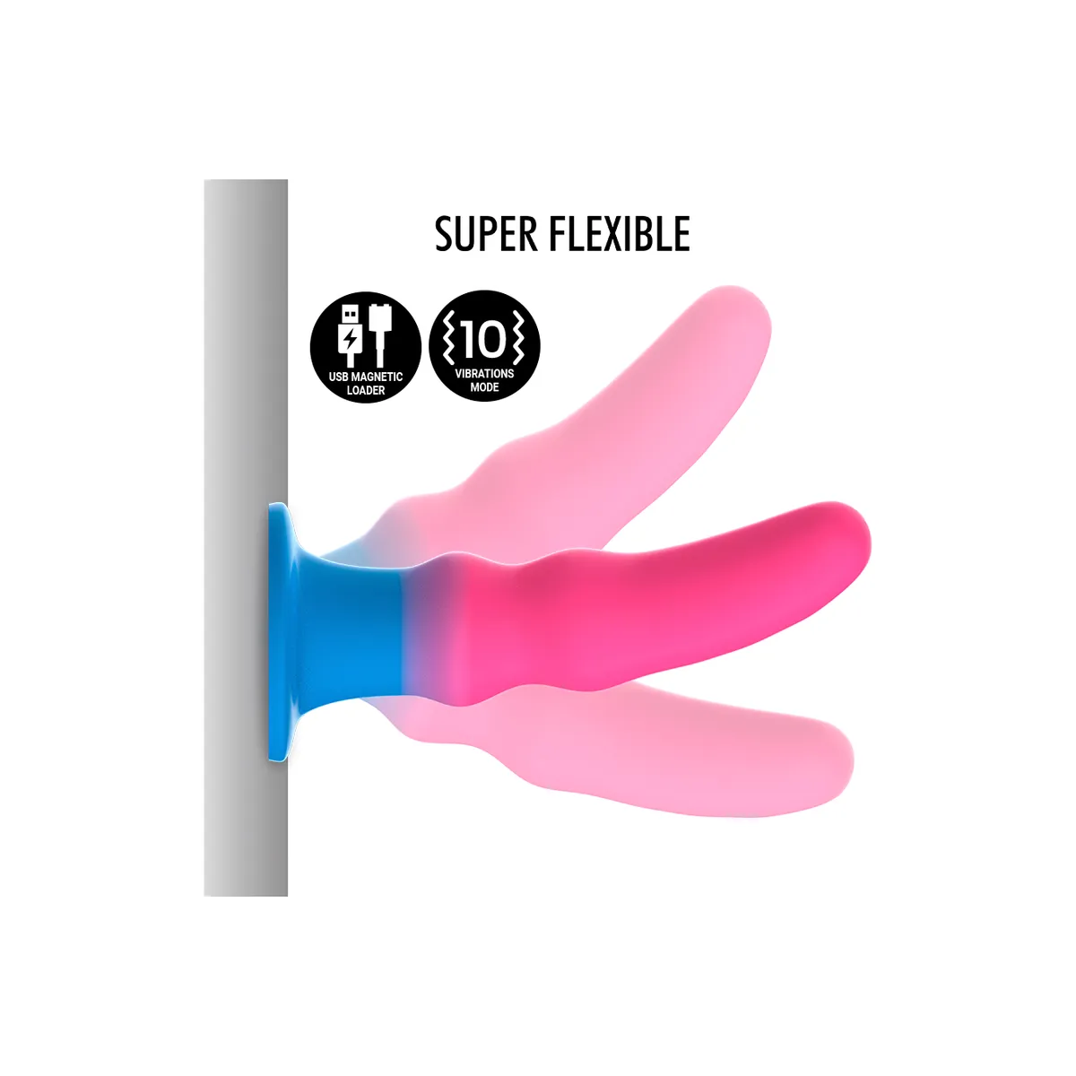 Kuno Utopia Dildo M - Vibrator Kompatibel mit Watchme Wireless Technology von Mythology Fantasy Dildo | Fesselliebe.de