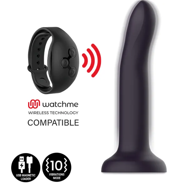 Duman Mystic Dildo M - Vibrator Kompatibel mit Watchme Wireless Technology von Mythology Fantasy Dildo | Fesselliebe.de