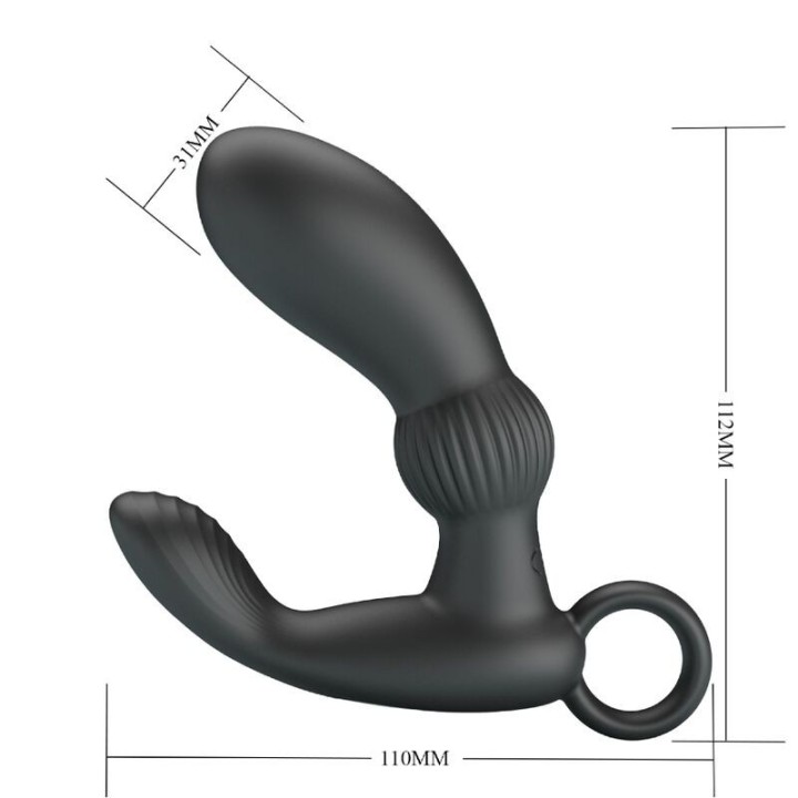 Cayla Analvibrator-Massager Schwarz von Pretty Love | Fesselliebe.de
