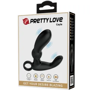 Cayla Analvibrator-Massager Schwarz von Pretty Love