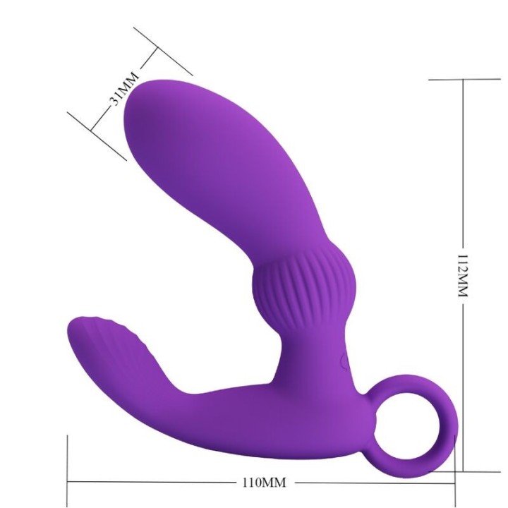 Cayla Analvibrator-Massager Lila von Pretty Love | Fesselliebe.de